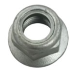 Non-metal insert hexagon flange locking nut