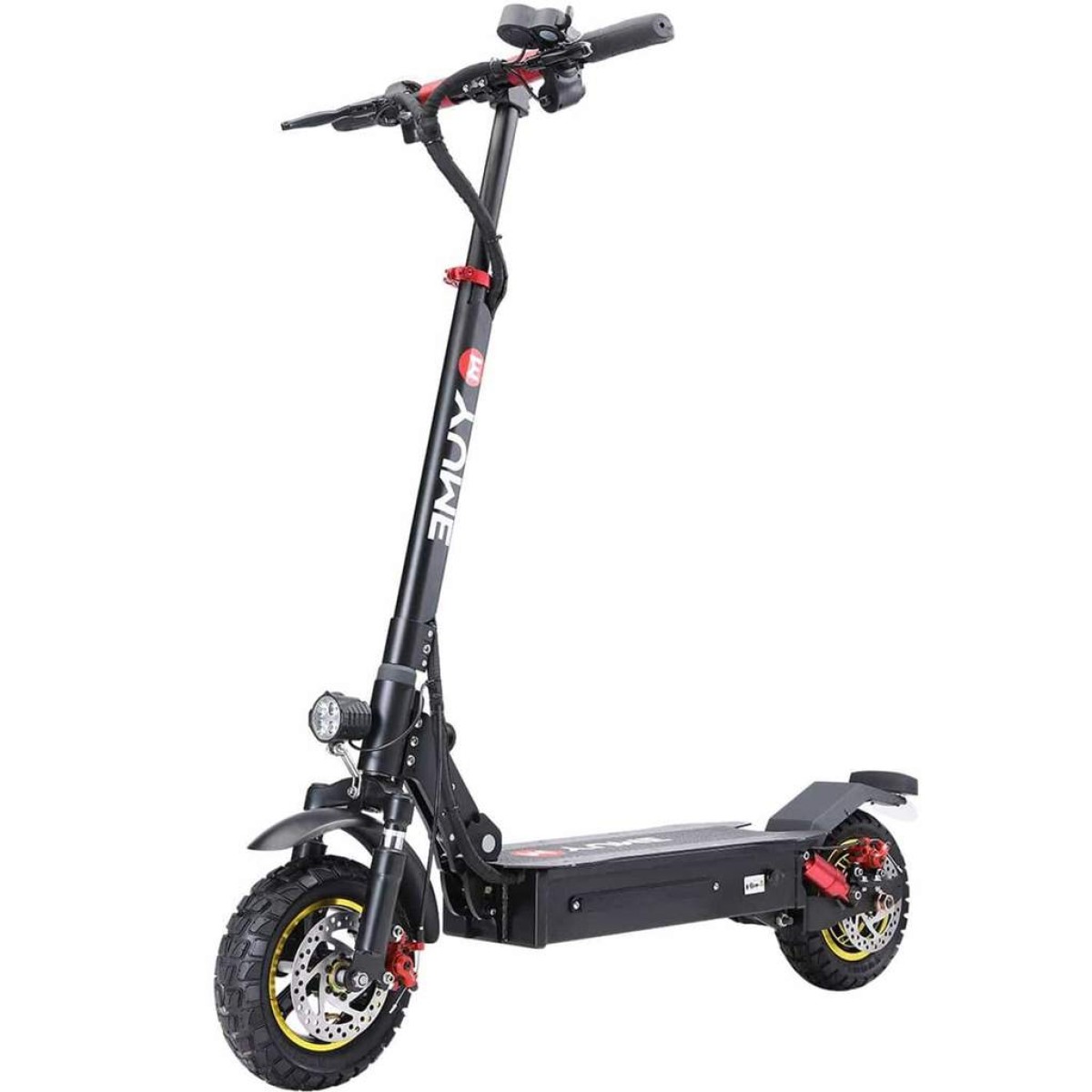 Yume YM10S 48V 100W off road folding electric scooter 10 inch 45km/h top speed 45-50km mileage range max load 120kg