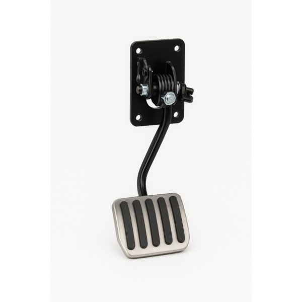 Bremspedal Schwarz Aluminium