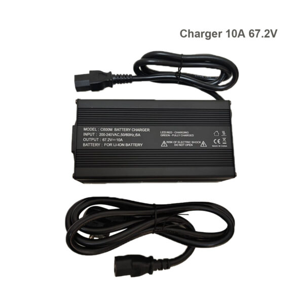 DAYI Ladegerät 10 A 67.2V