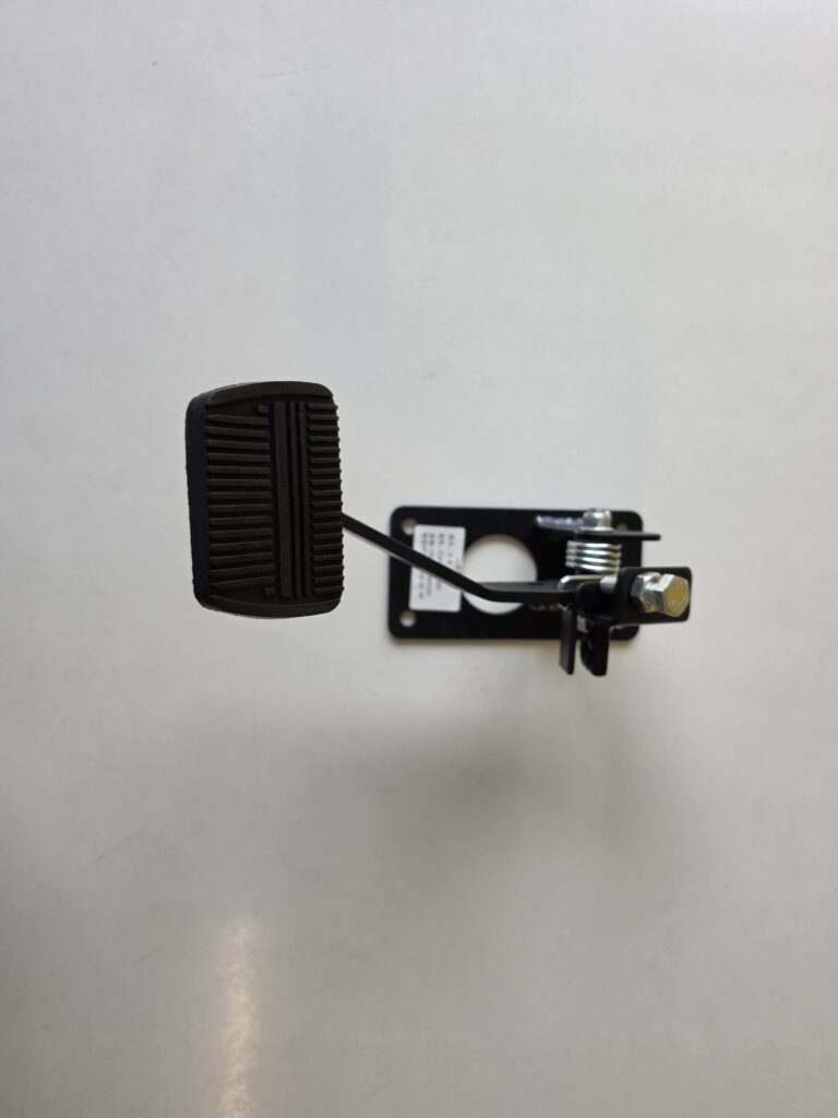 Brake Pedal Black Aluminum