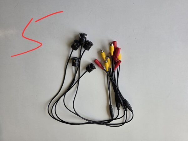 Rückfahrkamera-Kabel 600 mm für Madat A05 E-Kabinenroller – Kabelbaum Original